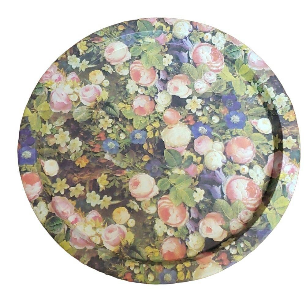 Floral Tin - Picture 1 of 2